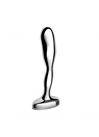 Стальной стимулятор простаты Stainless Steel Prostate Plug - 11,5 см. - b-Vibe - в Костроме купить с доставкой