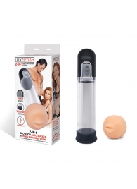 Автоматическая вакуумная помпа-мастурбатор Blowjob Auto Sucker Penis Enlarger Pump - Lux Fetish - в Костроме купить с доставкой
