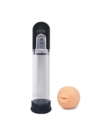 Автоматическая вакуумная помпа-мастурбатор Blowjob Auto Sucker Penis Enlarger Pump - Lux Fetish - в Костроме купить с доставкой