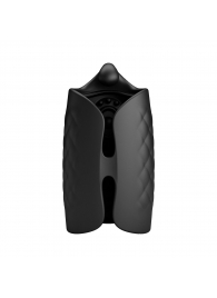 Черный мастурбатор с вибростимуляцией головки Black Glans Trainer - Baile - в Костроме купить с доставкой