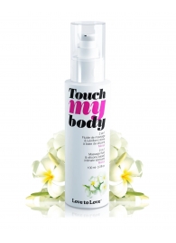 Силиконовый лубрикант 2-в-1 Touch My Body с ароматом моной - 100 мл. - Love to Love - купить с доставкой в Костроме
