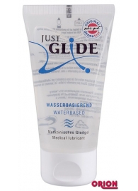 Вагинальная смазка на водной основе JUSTGLIDE - 50 мл. - Orion - купить с доставкой в Костроме