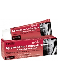 Возбуждающий крем для двоих SPANISCHE LIEBESCREME SPEZIAL - 40 мл. - Joy Division - купить с доставкой в Костроме
