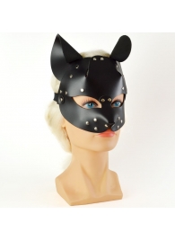Черная кржаная маска Pussy - Sitabella - купить с доставкой в Костроме