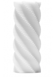 Белый 3D мастурбатор SPIRAL - Tenga - в Костроме купить с доставкой