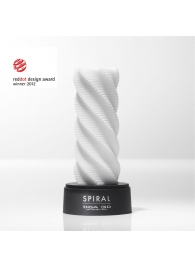 Белый 3D мастурбатор SPIRAL - Tenga - в Костроме купить с доставкой