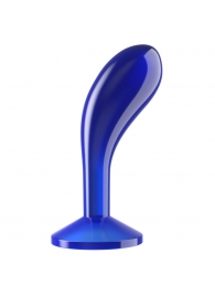 Синяя анальная втулка Flawless Clear Prostate Plug 6.0 - 15 см. - Lovetoy - в Костроме купить с доставкой
