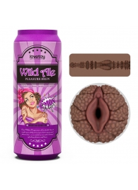 Коричневый мастурбатор-вагина Pleasure Brew Masturbator-Wild Ale в банке - Lovetoy - в Костроме купить с доставкой