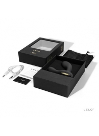 Чёрный перезаряжаемый стимулятор простаты Bruno Black - Lelo - в Костроме купить с доставкой