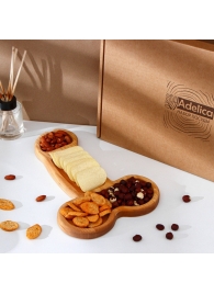 Деревянное блюдо для подачи в форме члена (32,5 х 20 х 1,7 см) - Сима-Ленд - купить с доставкой в Костроме