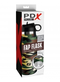 Мастурбатор в камуфляжной колбе Fap Flask - Pipedream - в Костроме купить с доставкой