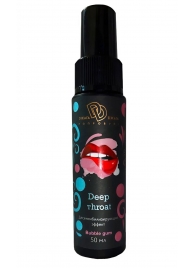 Спрей для горла Deep Throat с десенсибилизирующим эффектом и вкусом бабл-гам - 50 мл. - БиоМед - купить с доставкой в Костроме