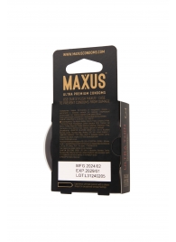 Ультратонкие презервативы MAXUS AIR Ultra Thin - 3 шт. - Maxus - купить с доставкой в Костроме