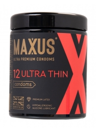 Ультратонкие презервативы MAXUS Ultra Thin - 12 шт. - Maxus - купить с доставкой в Костроме