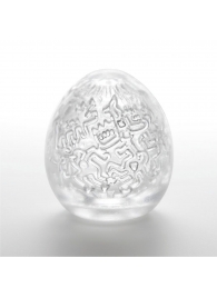 Мастурбатор-яйцо Keith Haring EGG PARTY - Tenga - в Костроме купить с доставкой