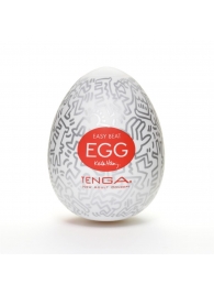 Мастурбатор-яйцо Keith Haring EGG PARTY - Tenga - в Костроме купить с доставкой