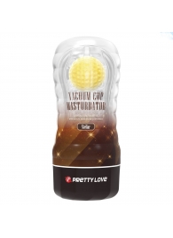 Прозрачный текстурированный мастурбатор Vacuum Cup Masturbator Stellar - Baile - в Костроме купить с доставкой