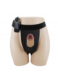 Полый вибрострапон на регулируемых трусиках Draven - 17,5 см. - Baile - купить с доставкой в Костроме