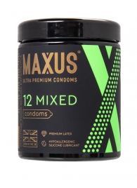 Презервативы MAXUS Mixed - 12 шт. - Maxus - купить с доставкой в Костроме