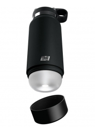 Черный мастурбатор в виде бутылки Fap Flask - Pipedream - в Костроме купить с доставкой
