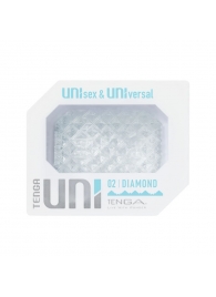 Прозрачный мастурбатор-стимулятор Tenga Uni Diamond - Tenga - в Костроме купить с доставкой