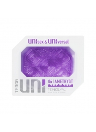Фиолетовый мастурбатор-стимулятор Tenga Uni Amethyst - Tenga - в Костроме купить с доставкой