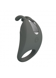 Серое эрекционное кольцо с вибрацией Master Ring - Baile - в Костроме купить с доставкой