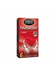 Гладкие презервативы Domino Harmony - 6 шт. - Domino - купить с доставкой в Костроме