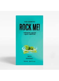 Жидкий вибратор Nuei Rock Me! с ароматом мяты - 20 мл. - Nuei cosmetics - купить с доставкой в Костроме