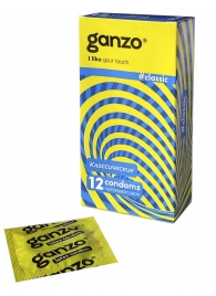 Классические презервативы с обильной смазкой Ganzo Classic - 12 шт. - Ganzo - купить с доставкой в Костроме
