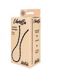 Черный уретральный массажер Glide Small - 30 см. - Lola Games - купить с доставкой в Костроме