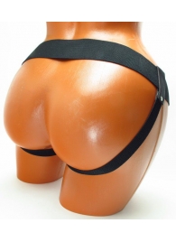 Трусики для страпона коричневого цвета - БДСМ Арсенал - купить с доставкой в Костроме