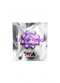 Мягкая фиолетовая гелевая насадка - Toyfa Basic - в Костроме купить с доставкой