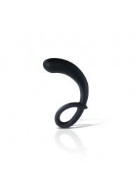 Черный массажер простаты Curving Curt - 13 см. - MyStim - купить с доставкой в Костроме