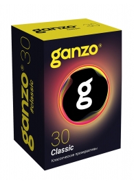 Классические презервативы с обильной смазкой Ganzo Classic - 30 шт. - Ganzo - купить с доставкой в Костроме
