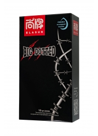 Презервативы с точками Elasun Big Dotted - 10 шт. - Elasun - купить с доставкой в Костроме