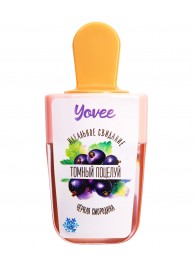 Охлаждающий бальзам для губ «Томный поцелуй» с ароматом черной смородины - 5 мл. - ToyFa - купить с доставкой в Костроме