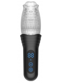 Автоматический мастурбатор Oral Sex Masturbator с функциями ротации, вибрации и фрикций - Secwell - в Костроме купить с доставкой