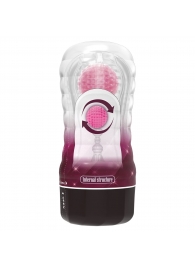Прозрачный текстурированный мастурбатор Vacuum Cup Masturbator Black Hole - Baile - в Костроме купить с доставкой