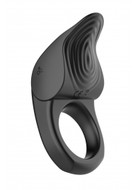 Черное эрекционное виброкольцо Vibro Lust Ring - MALESATION - в Костроме купить с доставкой