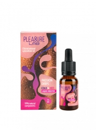 Жидкий вибратор Passion Drips Cold n Hot - 15 мл. - Pleasure Lab - купить с доставкой в Костроме