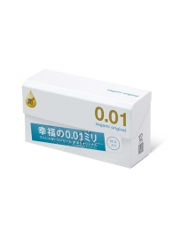Увлажнённые презервативы Sagami Original 0.01 Extra Lub - 12 шт. - Sagami - купить с доставкой в Костроме