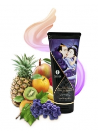 Массажный крем для тела с ароматом экзотических фруктов Exotic fruits - 200 мл. - Shunga - купить с доставкой в Костроме
