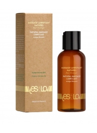 Натуральная массажная смазка Natural Lubricant Orange Blossom - 100 мл. - YESforLOV - купить с доставкой в Костроме