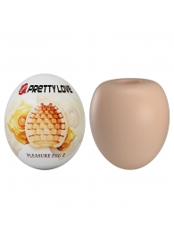 Бежевый мастурбатор-яйцо Pleasure Egg II - Baile - в Костроме купить с доставкой