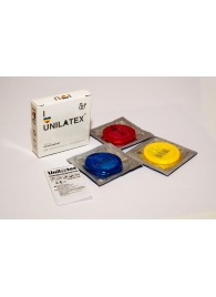 Разноцветные ароматизированные презервативы Unilatex Multifruits - 3 шт. - Unilatex - купить с доставкой в Костроме