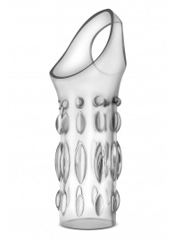 Прозрачная насадка на пенис Stretchy Studded Penis Sleeve Ring - Blush Novelties - в Костроме купить с доставкой