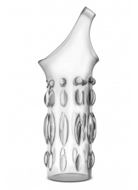 Прозрачная насадка на пенис Stretchy Studded Penis Sleeve Ring - Blush Novelties - в Костроме купить с доставкой