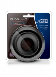 Черный уплотнитель на вакуумную помпу Replacement Pump Sleeve - Blush Novelties - в Костроме купить с доставкой