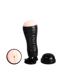 Мастурбатор-вагина Flora с присоской в основании - Baile - в Костроме купить с доставкой